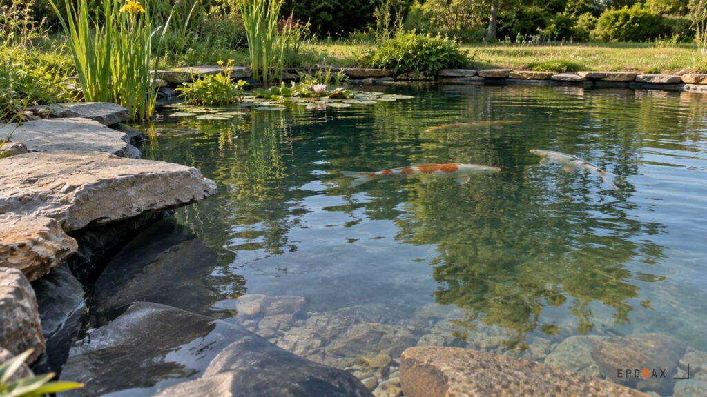 EPDM et poissons : est-ce sans danger pour un bassin