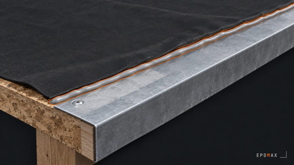 Coller de l’EPDM sur EPDM, zinc, PVC ou métal : les cas particuliers