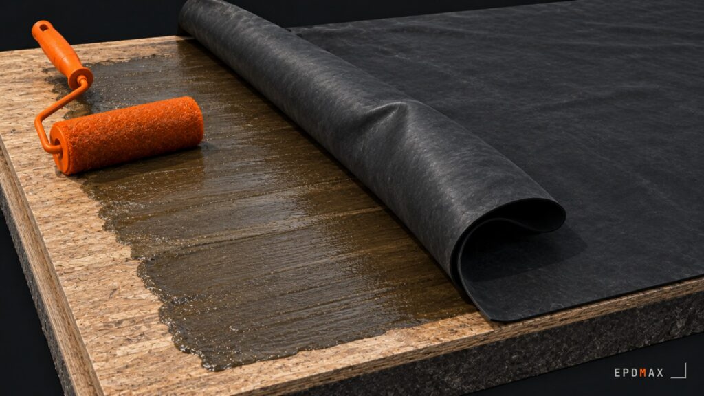 Poser de l’EPDM sur un toit plat : collée, lestée ou fixée