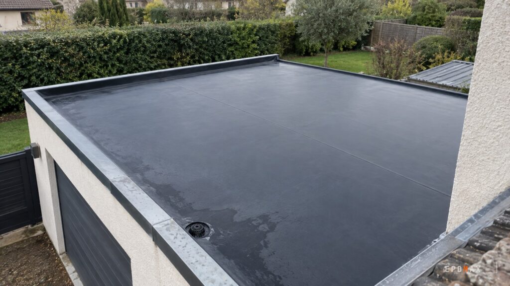 Combien coûte un toit en EPDM posé : matériaux et main-d’œuvre